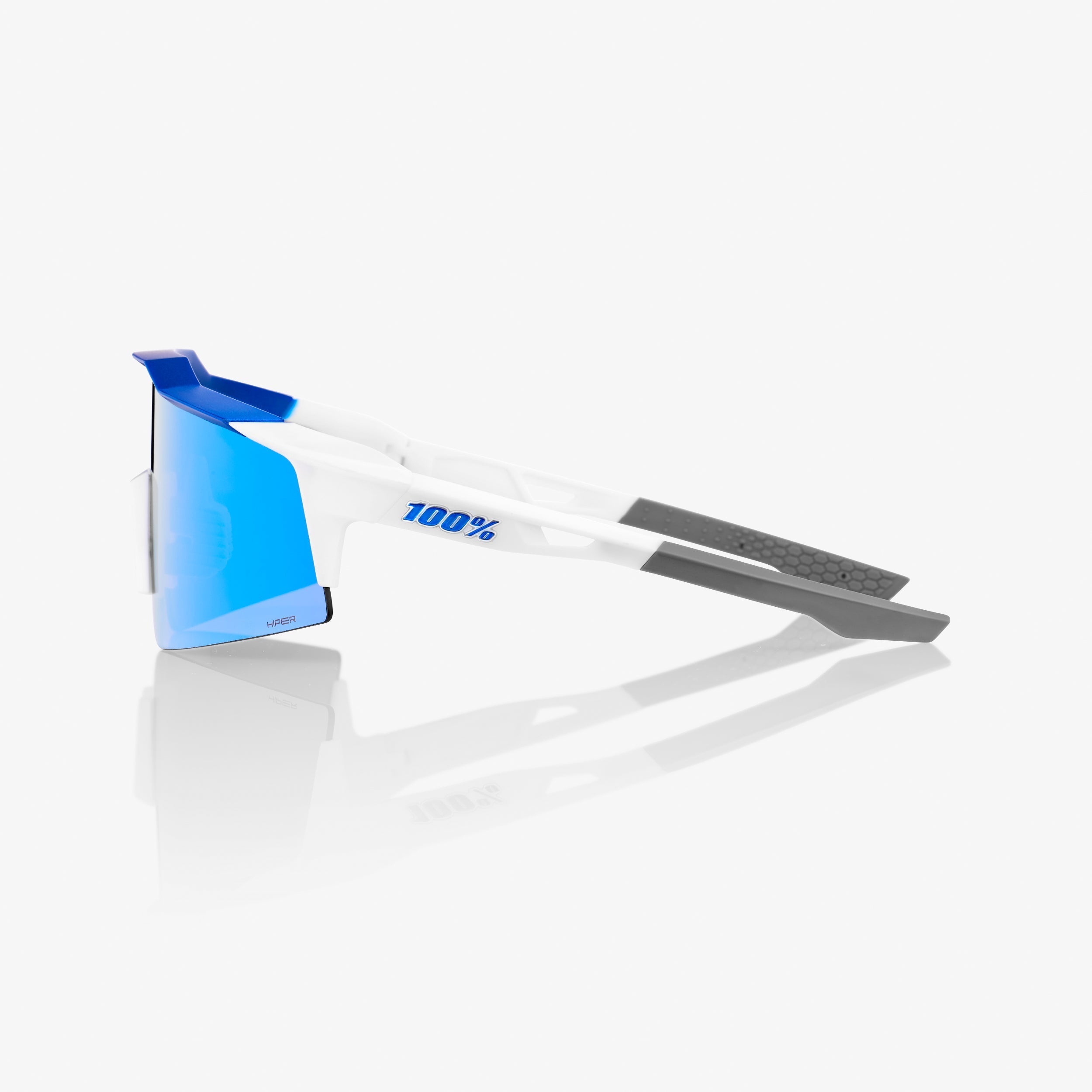 SPEEDCRAFT® SL - Blanco Mate/Azul Metálico - Lente HiPER® Blue Multilayer Mirror
