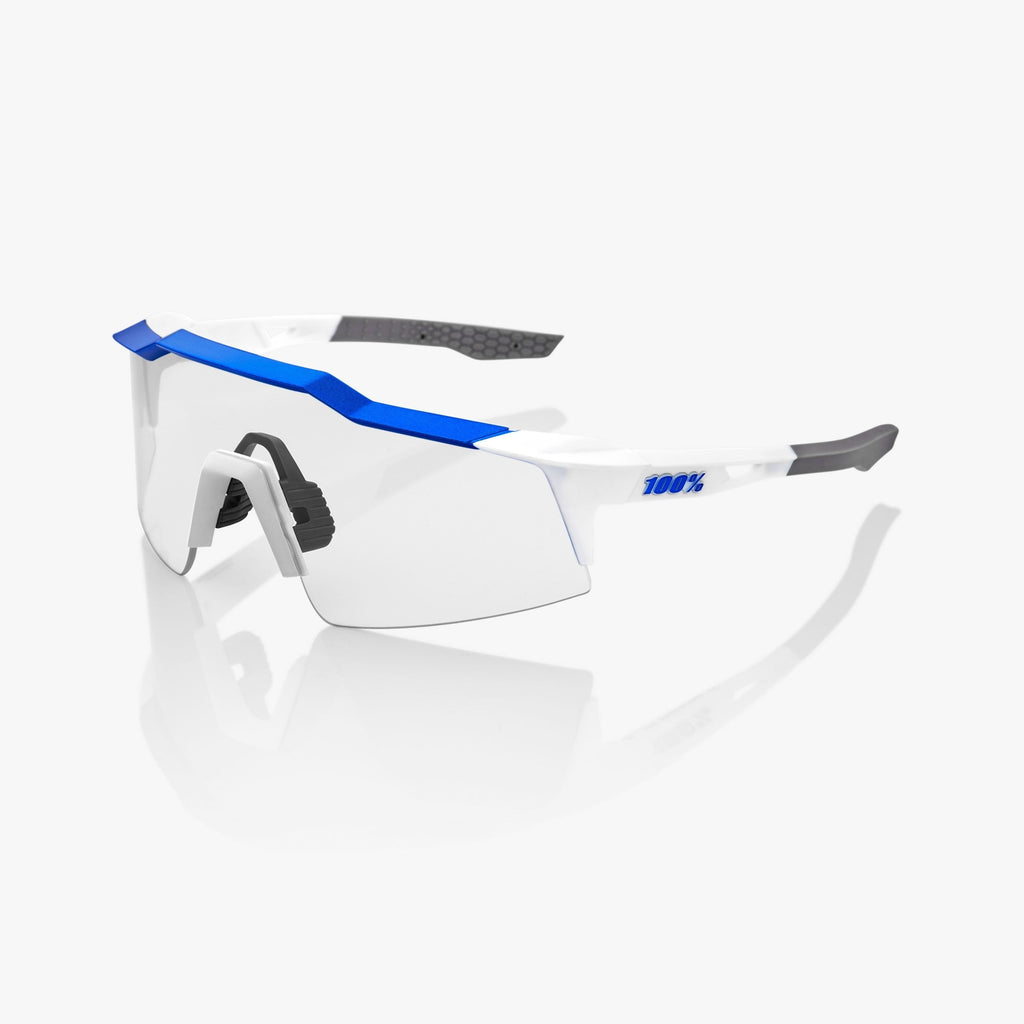 SPEEDCRAFT® SL - Blanco Mate/Azul Metálico - Lente HiPER® Blue Multilayer Mirror