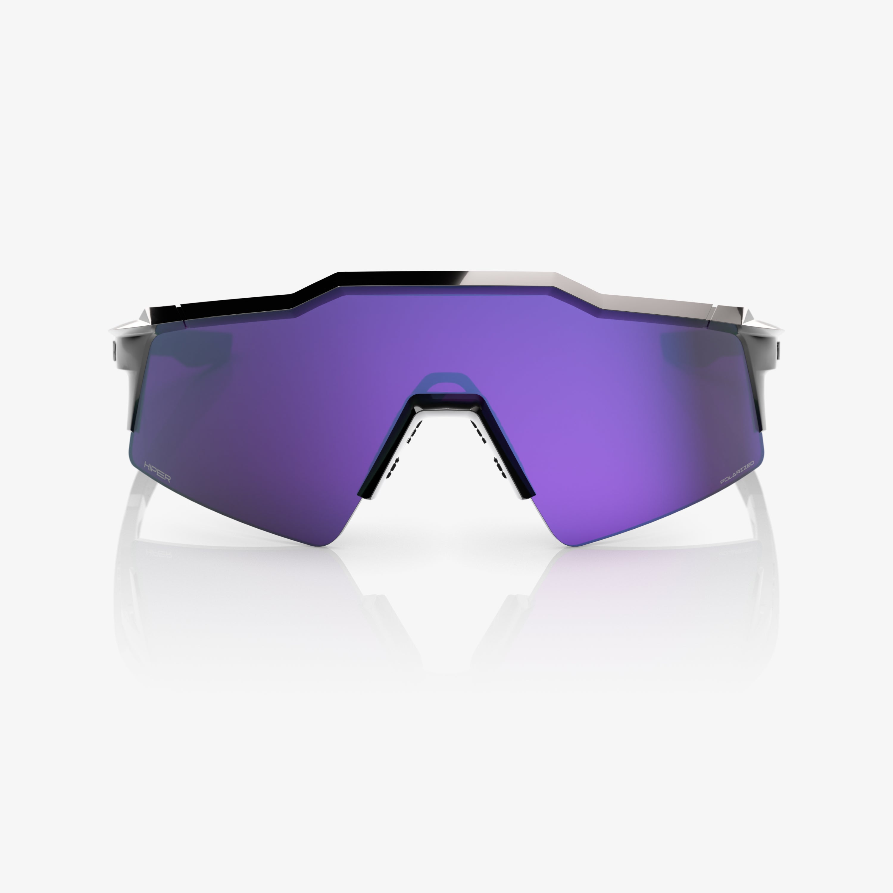SPEEDCRAFT SL - Negro Brillante - HiPER Polarizado Espejo Lavanda