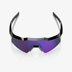 SPEEDCRAFT SL - Negro Brillante - HiPER Polarizado Espejo Lavanda