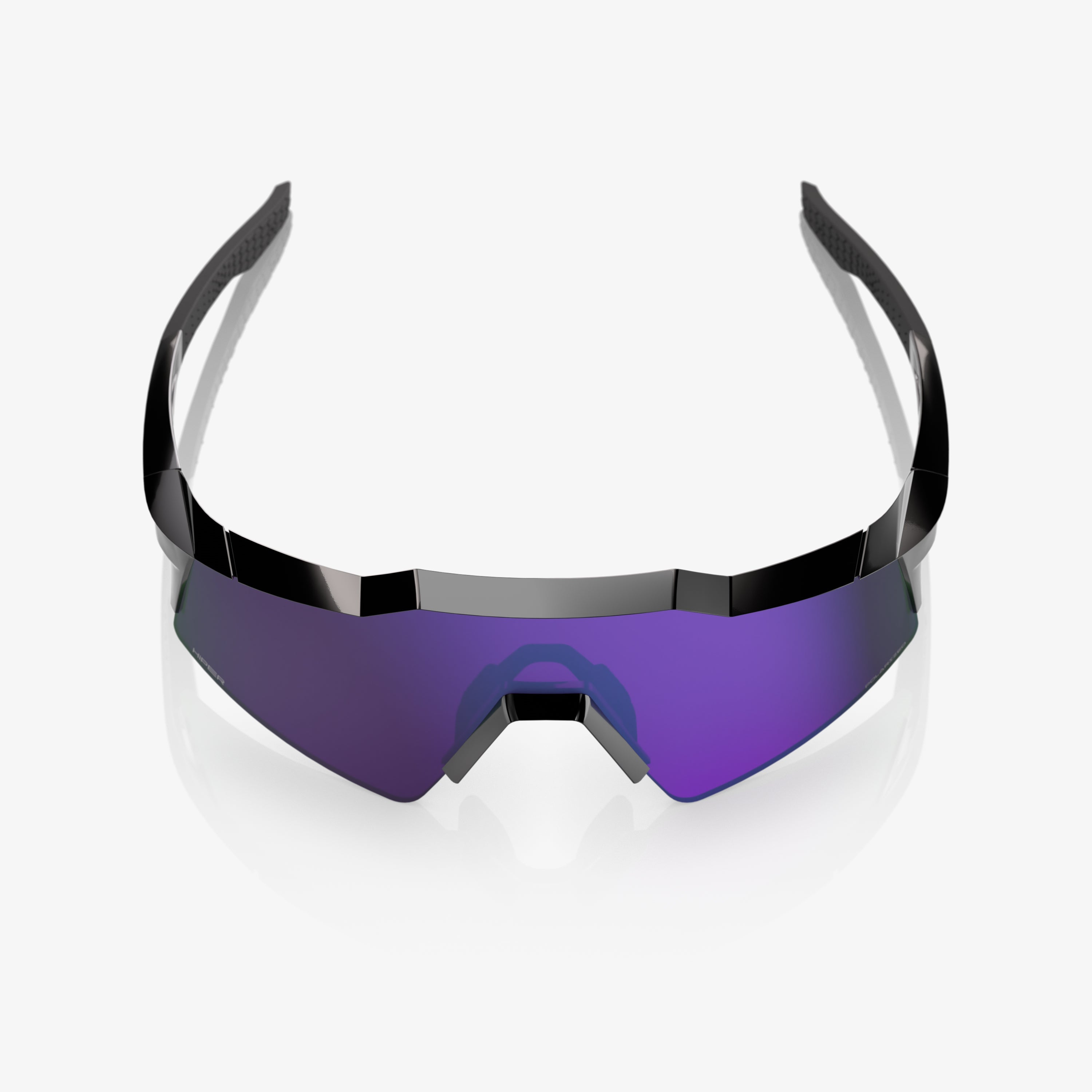 SPEEDCRAFT SL - Negro Brillante - HiPER Polarizado Espejo Lavanda