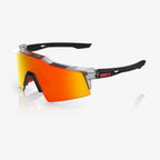 SPEEDCRAFT SL Lente Espejo Rojo HiPER Gris Translúcido Brillante y Negro Mate