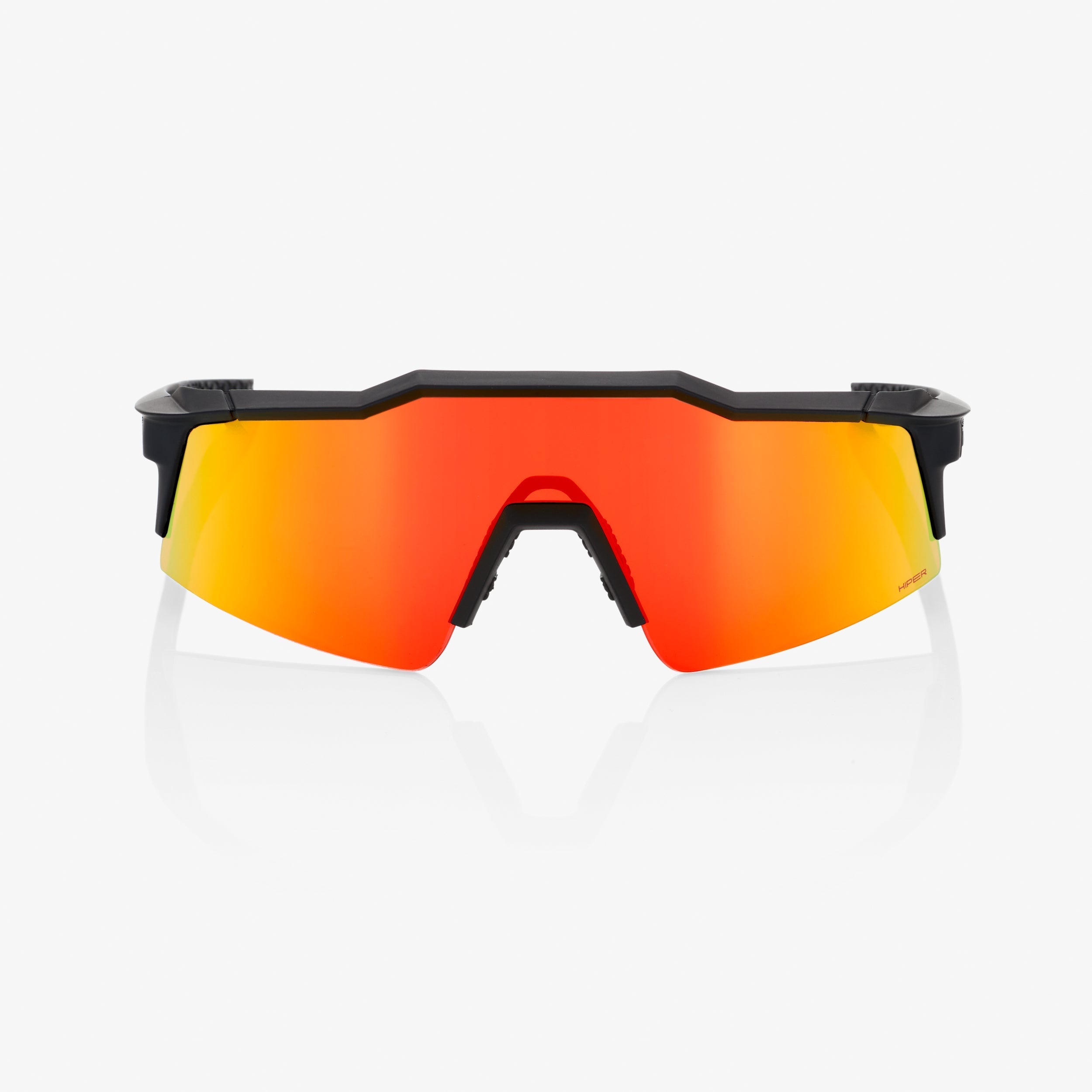 SPEEDCRAFT® SL - Negro Mate Suave - Lente Espejo Multicapa HiPER® Rojo