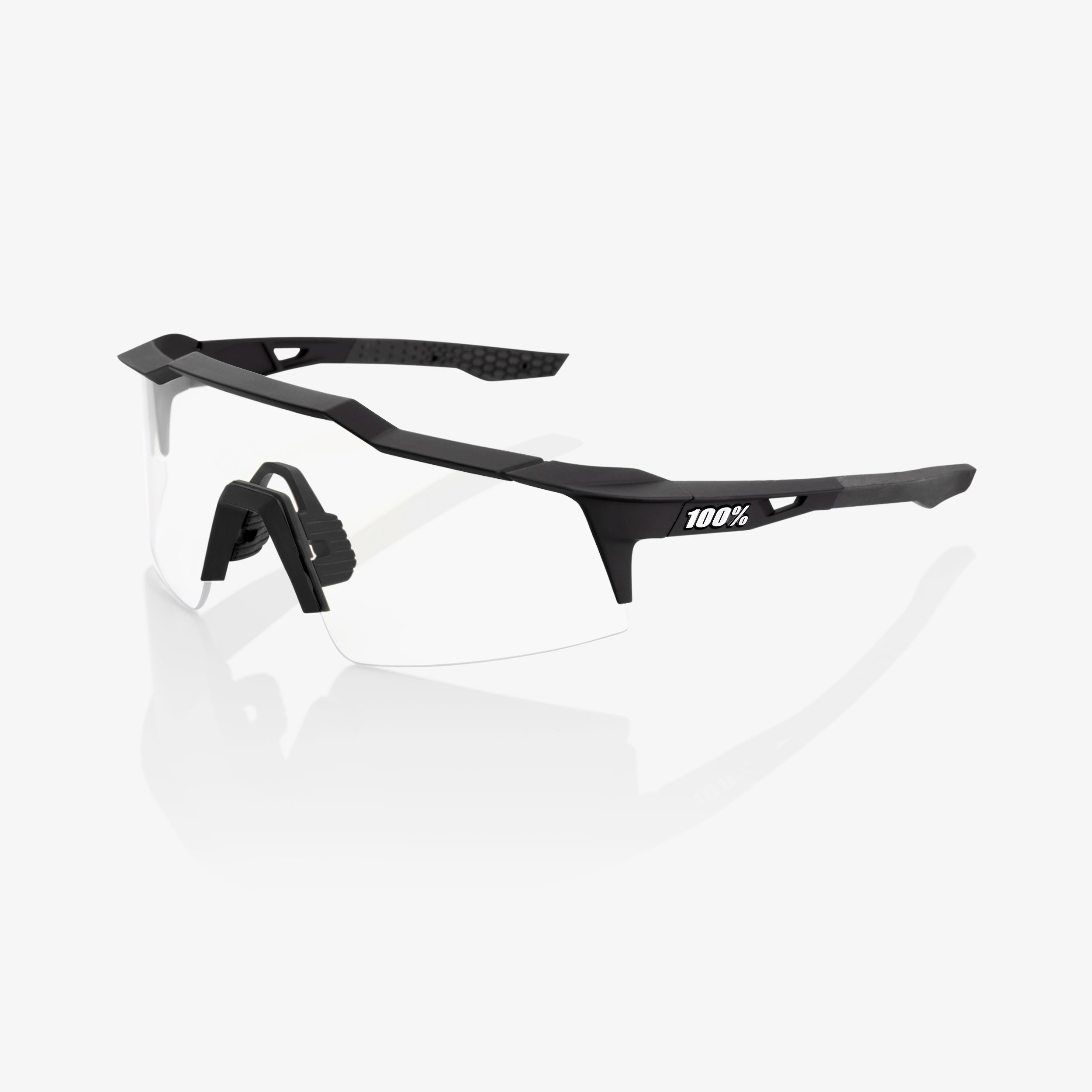 SPEEDCRAFT® SL - Negro Mate Suave - Lente Espejo Multicapa HiPER® Rojo