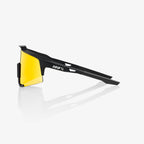 SPEEDCRAFT - Negro Mate Suave - Lente Espejo Multicapa HiPER Rojo