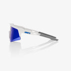 SPEEDCRAFT® XS - Blanco Mate - Lente Espejo Multicapa Azul