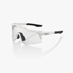 SPEEDCRAFT XS Lentes Blanco Mate con Lente Espejo Plateado HiPER