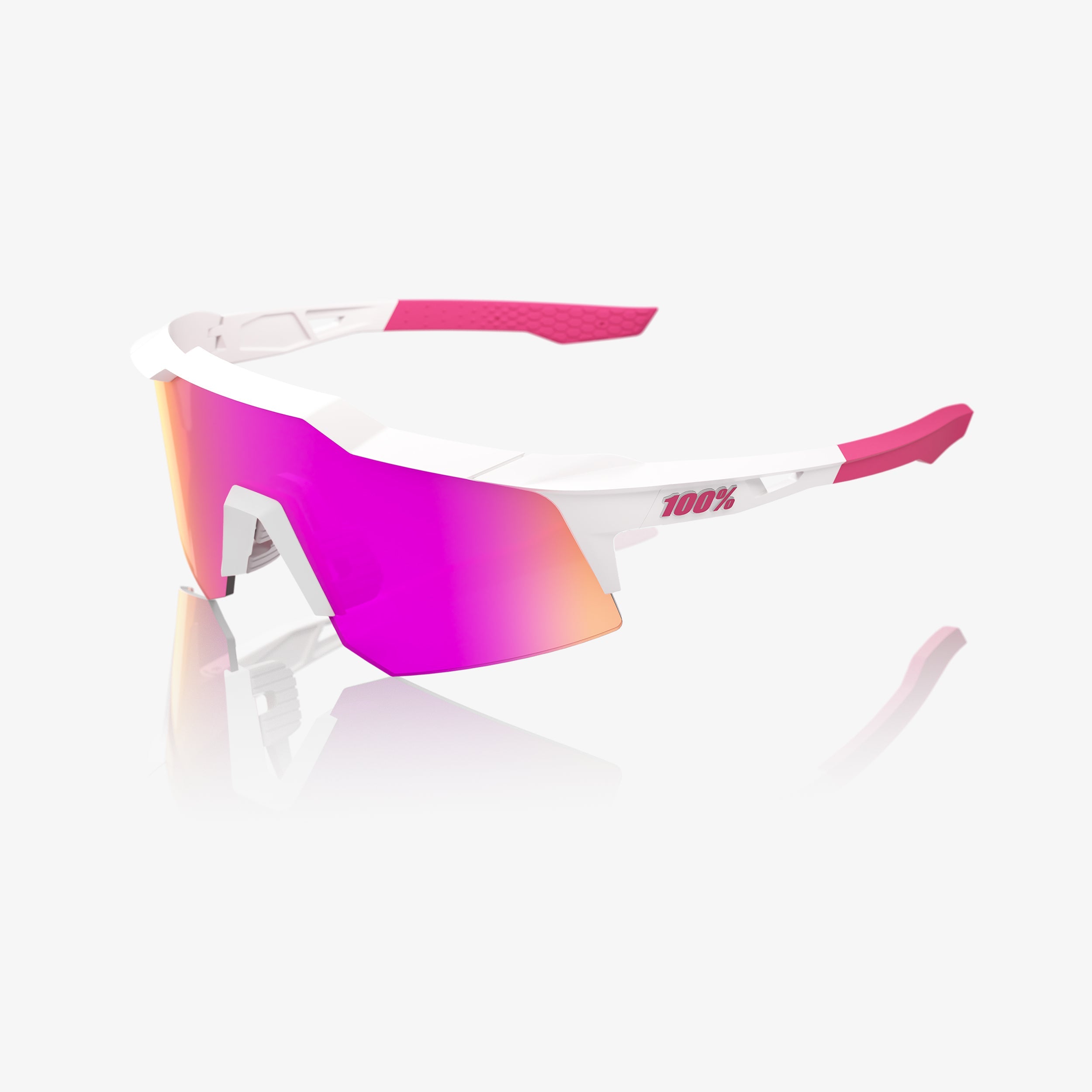 SPEEDCRAFT XS - Blanco Mate/Rosa - HiPER Vital Pink Mirror