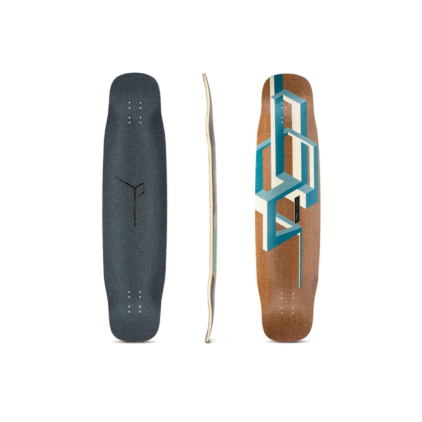 Basalt Tesseract | Deck de Longboard