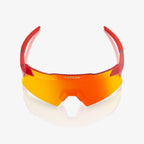 TREK TFR AEROCRAFT Rojo Mate Translúcido con Lente Espejo Rojo HiPER